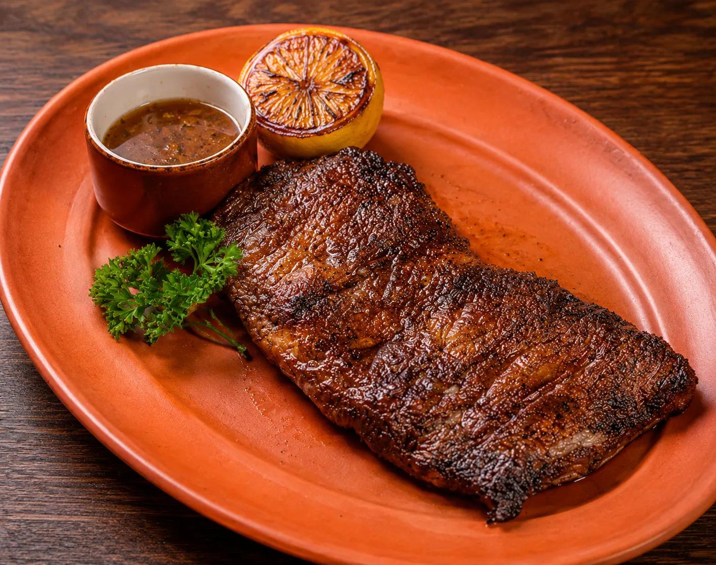 Popular item de Latin on Ocean Drive: SKIRT STEAK (CHURRASCO A LA CUBANA)